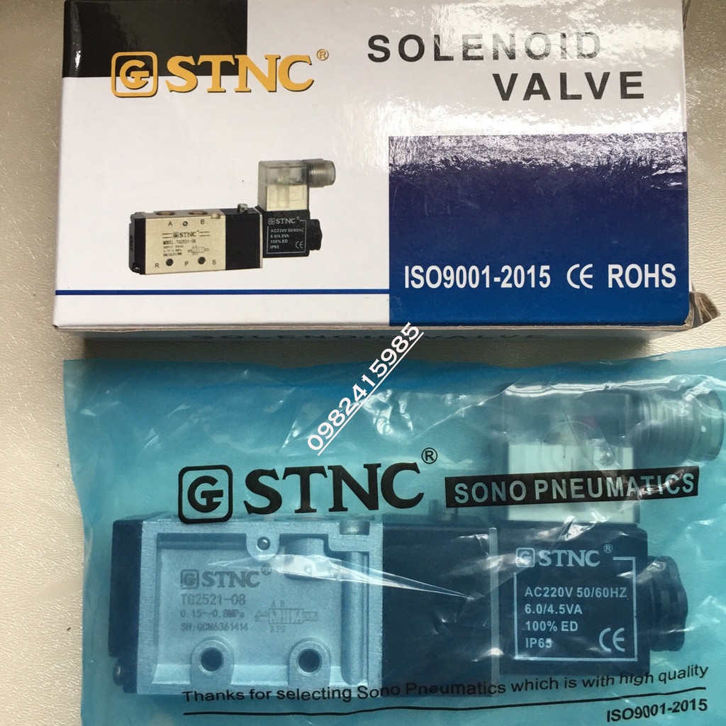 TG2521-08 Van điện từ khí nén  STNC chính hãng