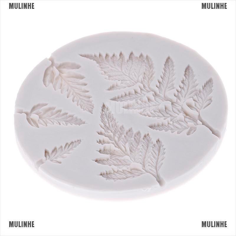 Khuôn silicone Tạo Hình Lá Trang Trí Bánh