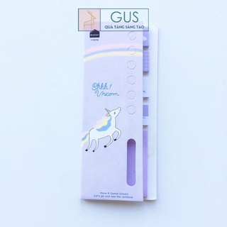 Note nhiều tập Unicorn GusShop