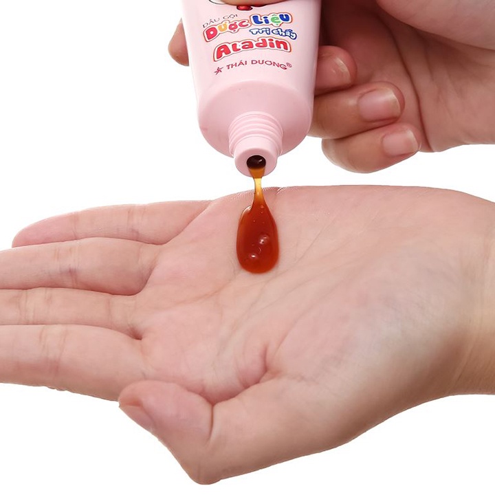 Dầu gội ngừa chấy Aladin triết xuất tự nhiên 30g, sản phẩm của Sao Thái Dương