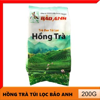 Hồng Trà Túi Lọc Bảo Anh Pha Trà Sữa Gói 200g
