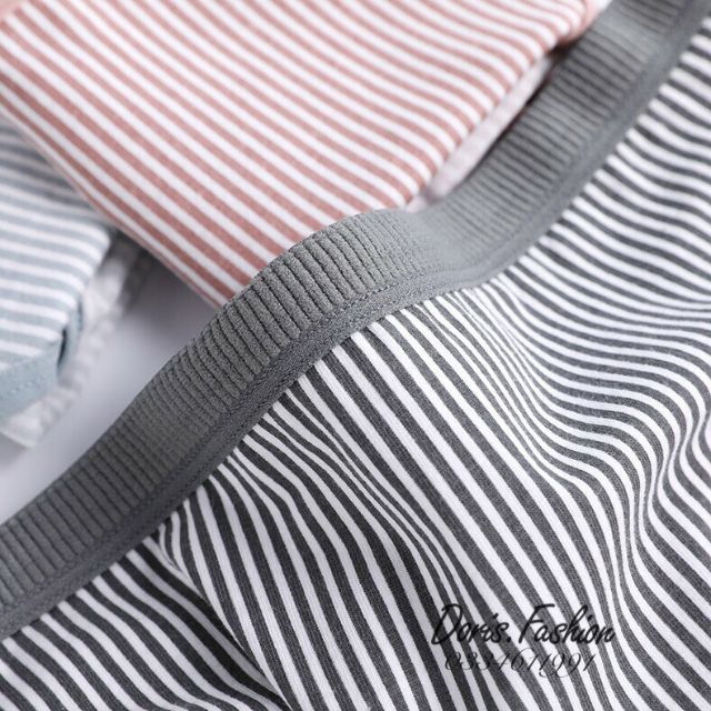 Quần lót nữ,quần cotton kẻ co giãn 4 chiều mát lạnh | BigBuy360 - bigbuy360.vn