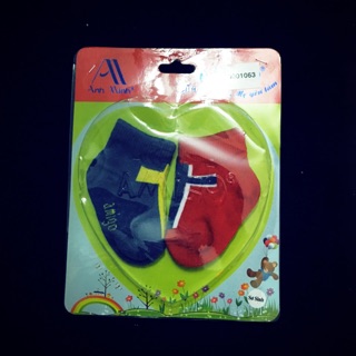Hop 2 doi Vớ sơ sinh cao cấp <Amigo>