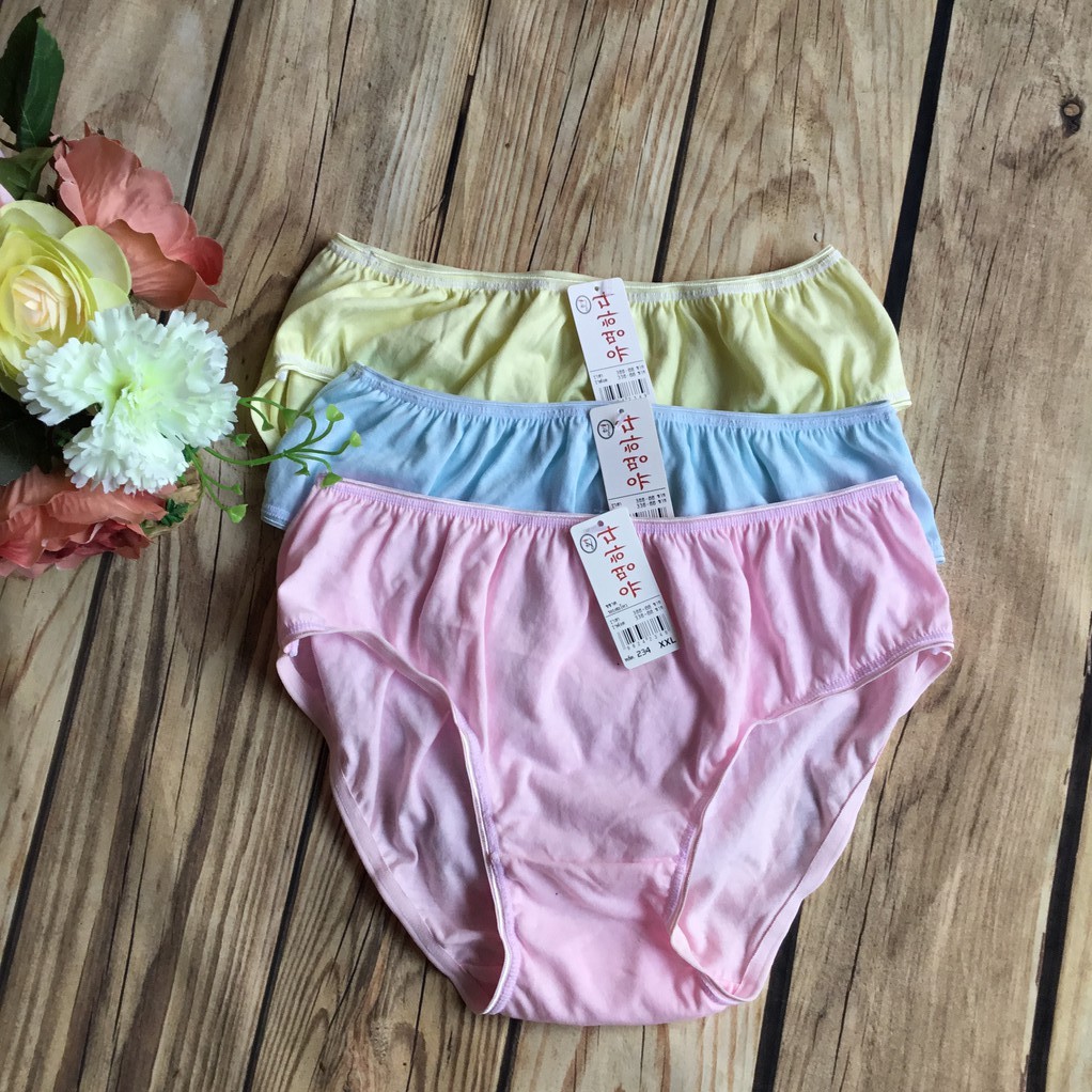Quần lót nữ thun cotton cho người lớn tuổi
