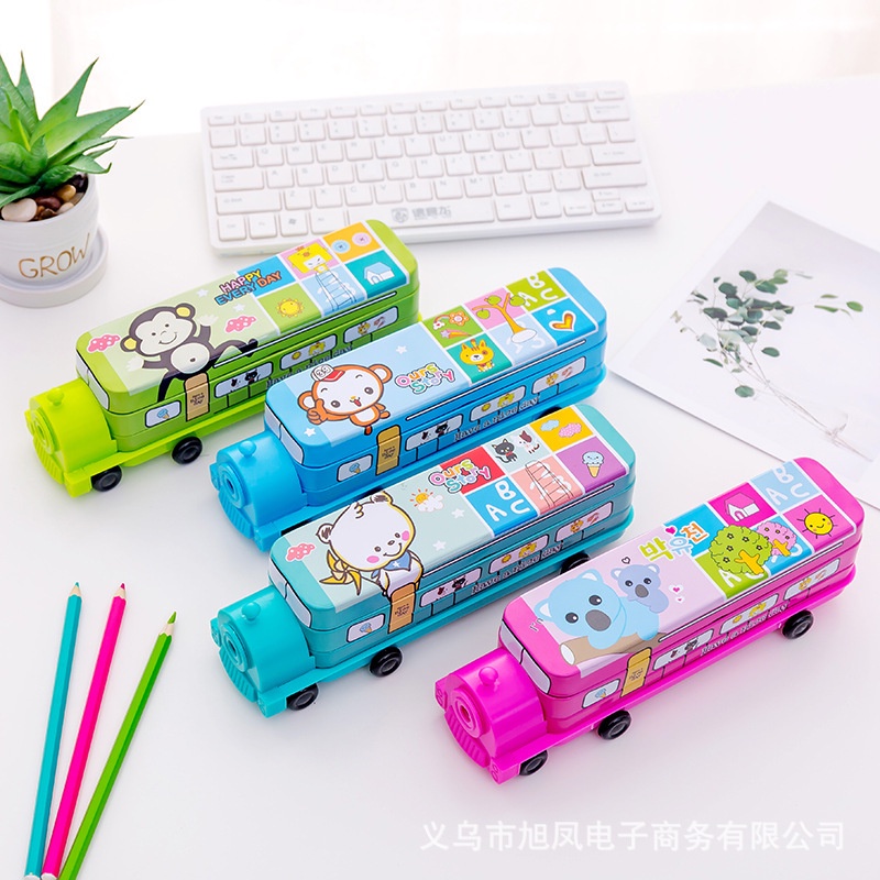 Hộp Đựng Bút Hình Ô Tô Kèm Gọt Chì Siêu Xinh