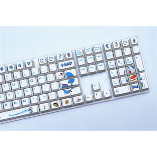 Keycap PBT Doraemon , Mario nút bàn phím cơ