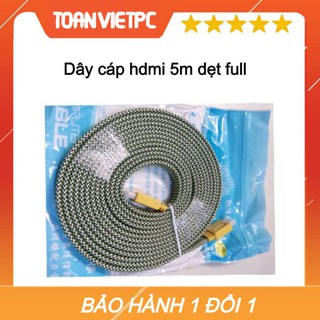 Cáp tín hiệu HDMI 5m dẹp full