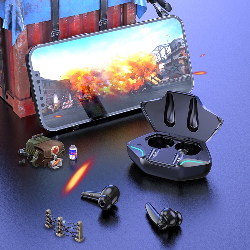 Tai nghe Bluetooth Gaming KS08 5.0  - Tai nghe gaming Delay thấp