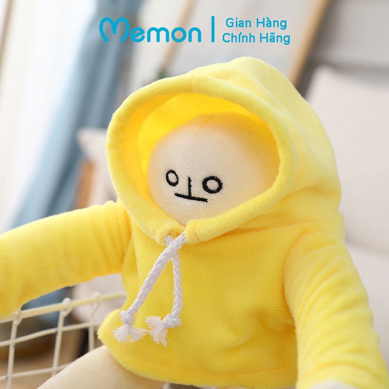 Banana Man Người Chuối Nhồi Bông Trầm Cảm LELUSH Đáng Yêu Cao Cấp Memon