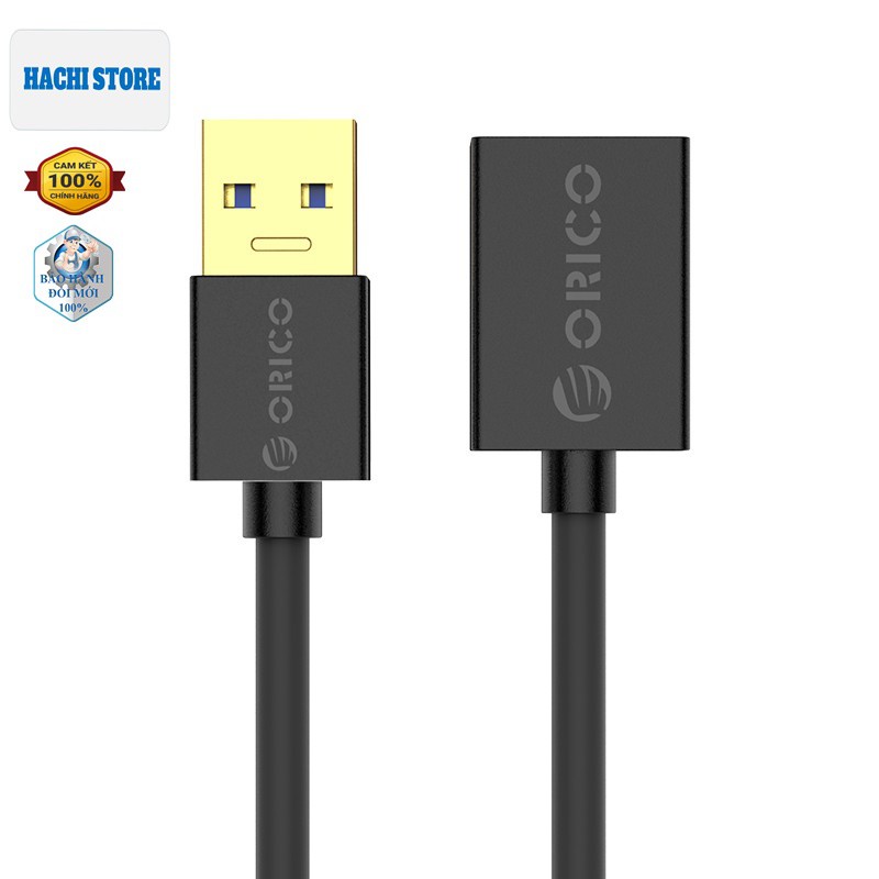 Cáp Nối Dài USB Orico U3-MAA01-20-BK USB 3.0  - Hàng Phân phối Chính Hãng