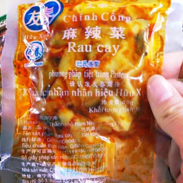 CỦ CẢI CAY