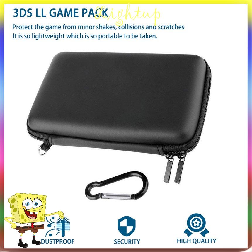 Túi cứng đựng máy chơi game Nintend 3DS LL bằng EVA màu đen