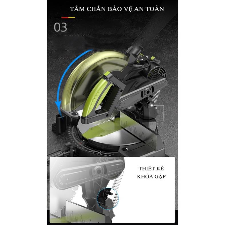 Máy Cưa Nhôm 2600W, Máy Cắt Góc 45 Độ, Máy Cắt Mộng – Một Sản Phẩm Của Zhipu