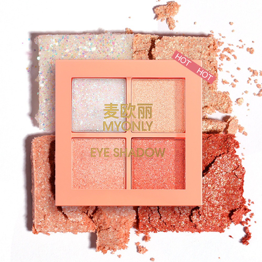 [Hàng mới về] Bảng Phấn Mắt Mihan1 Kháng Nước Và Trang Điểm Lâu Trôi Cao Cấp