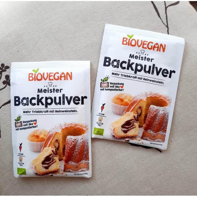 Bột nở hữu cơ Biovegan