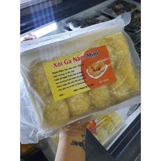xôi gà nấm mini 1kg