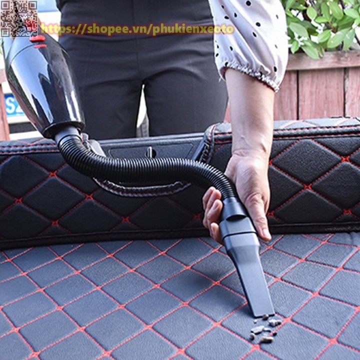 Máy hút bụi ô tô, xe hơi - Máy hút bụi cầm tay mini điện áp 12V cho ô tô xe máy tiện lợi