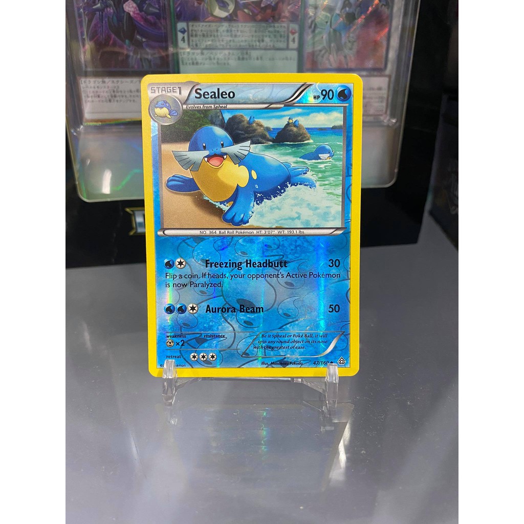 [ Dưa Hấu Yugioh ] Lá bài thẻ bài Pokemon Sealeo