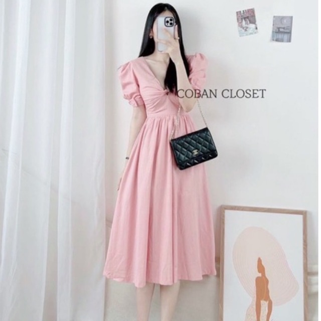 Sẵn_Váy thô cut out độc lạ siêu cá tính, tôn dáng tôn da