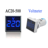 Đồng hồ chỉ báo LED mini hiển thị vôn kế/điện áp/dòng điện 22MM AC 20-500V Volt kế & ampe kế kỹ thuật số AC 20-500V 0-100A 22mm có đèn LED