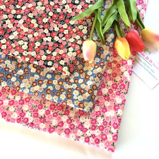 V151🌸 VẢI TWILL HOẠ TIẾT NHẬT BẢN MAY ĐỒ CHO TRẺ EM, DOLL, OBITSU, DIY, DECOR, HANDMADE, QUILTING, SCRUNCHIES