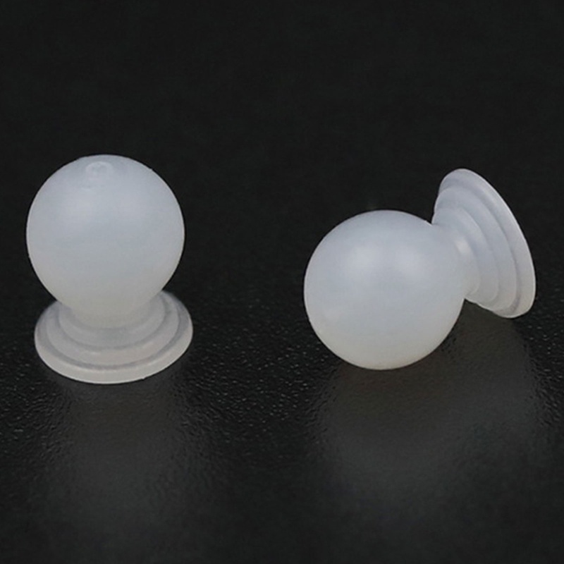 Sa Set 20 Nút Bịt Tai Bằng Silicon Cho Da Nhạy Cảm Màu Trắng Đen Đỏ