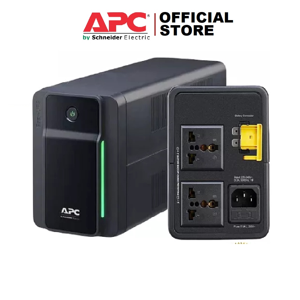 [Có bình] Bộ lưu điện UPS APC BVX900LI-MS Công suất 480W - 900VA - Bảo hành 2 năm