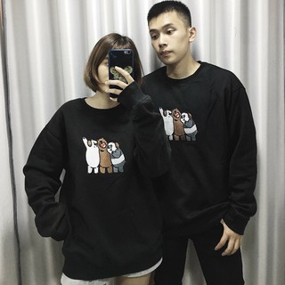 Áo đôi Sweater cá tính áo thu đông