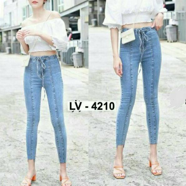 . Dây thừng Valeri HIGHWAIST JEANS