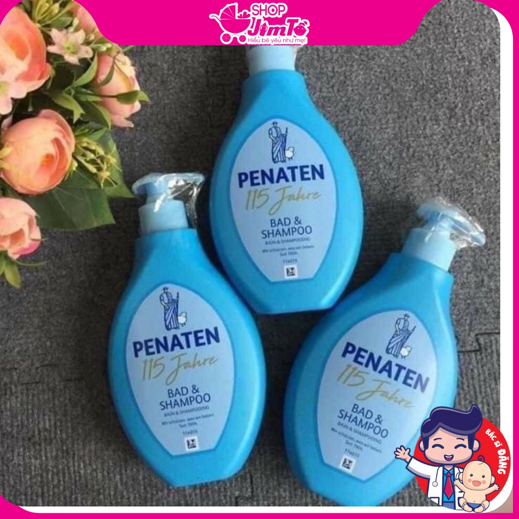 Sữa Tắm Gội Penaten 2in1 Ngăn Ngừa Cảm Cúm Chăm Sóc Bảo Vệ Làn Da Bé Lọ 400ml