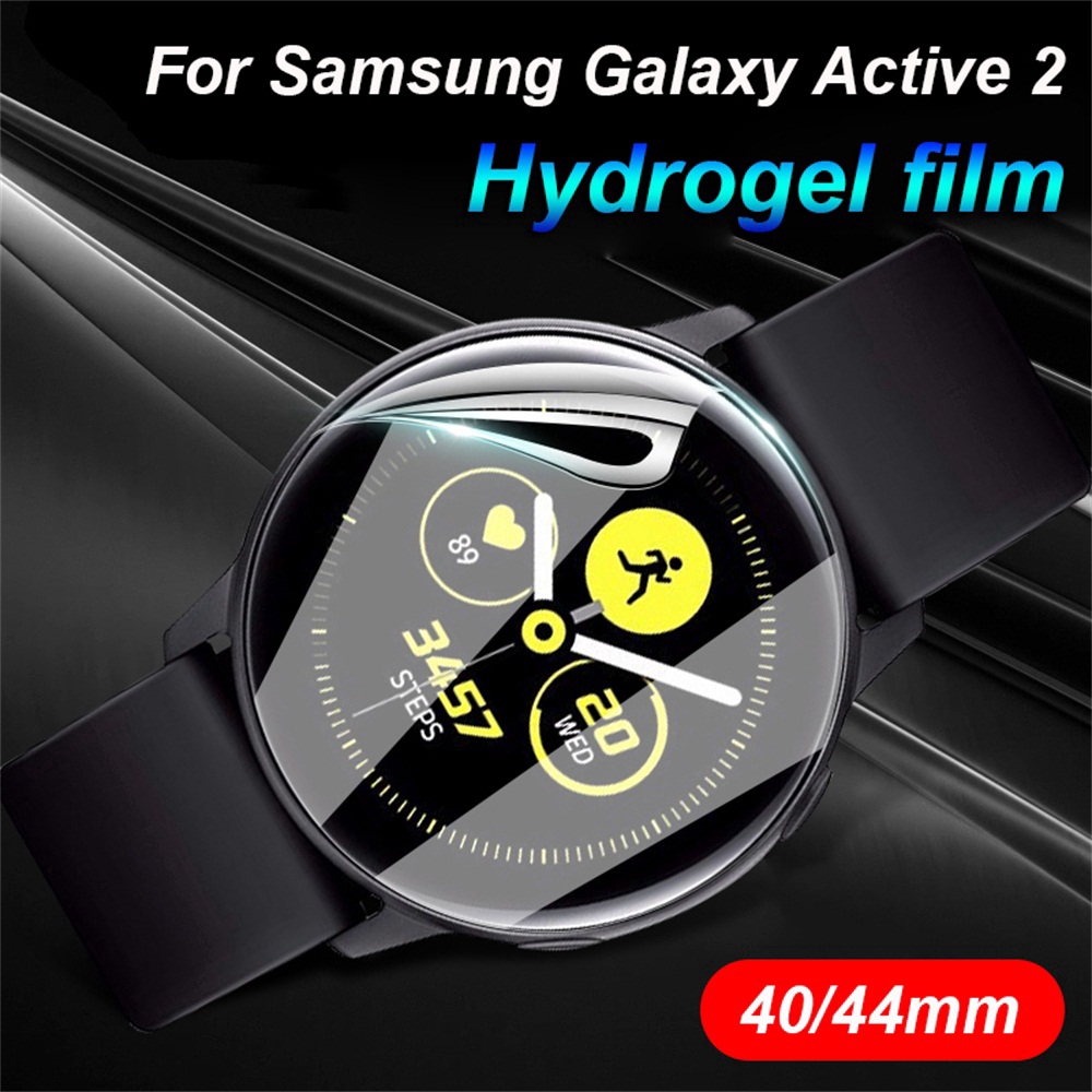 Màng dán TPU hydrogel bảo vệ màn hình cho đồng hồ Samsung Galaxy Watch Active 2 40mm 44mm