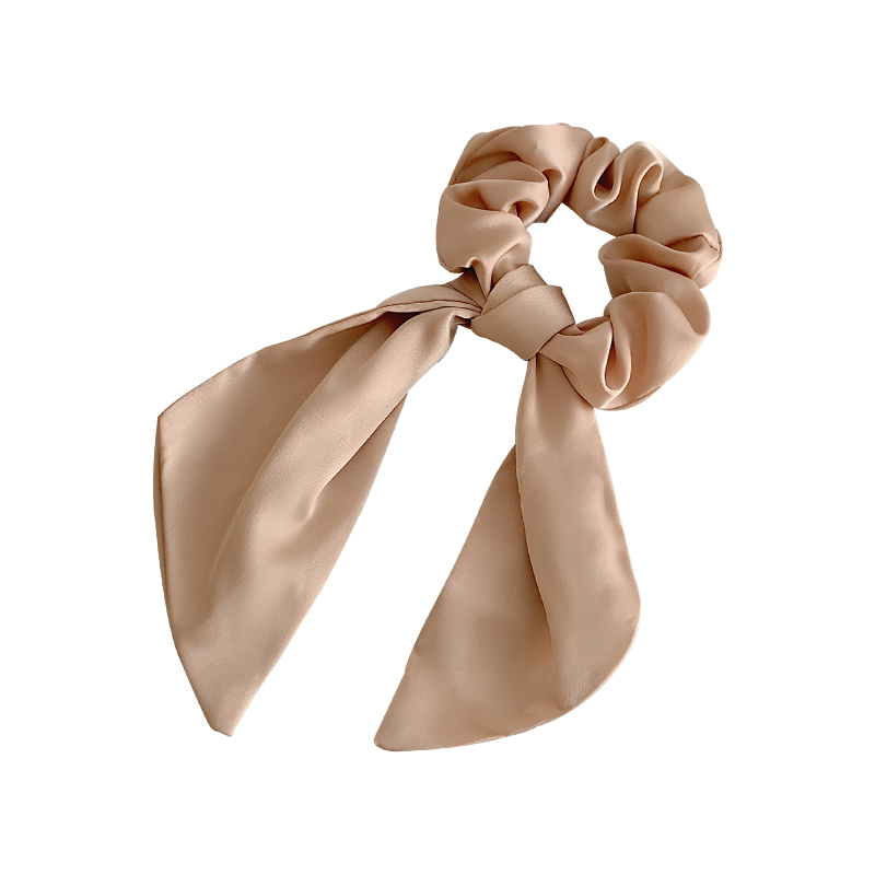 Dây buộc tóc ruy băng satin kiểu dáng đơn giản d2091724