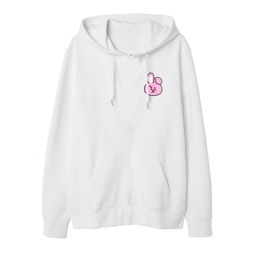 [BT21 Cooky] Mẫu Áo Hoodie BTS Mới đẹp phong cách cho các fan /uy tín chất lượng