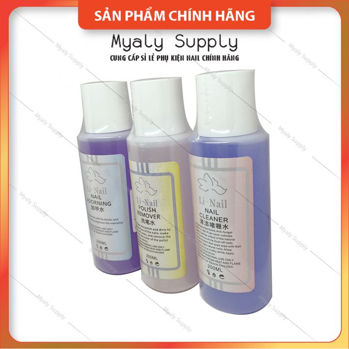 Dung Dịch Rửa Cọ Lau Gel Phá Gel Li Nail