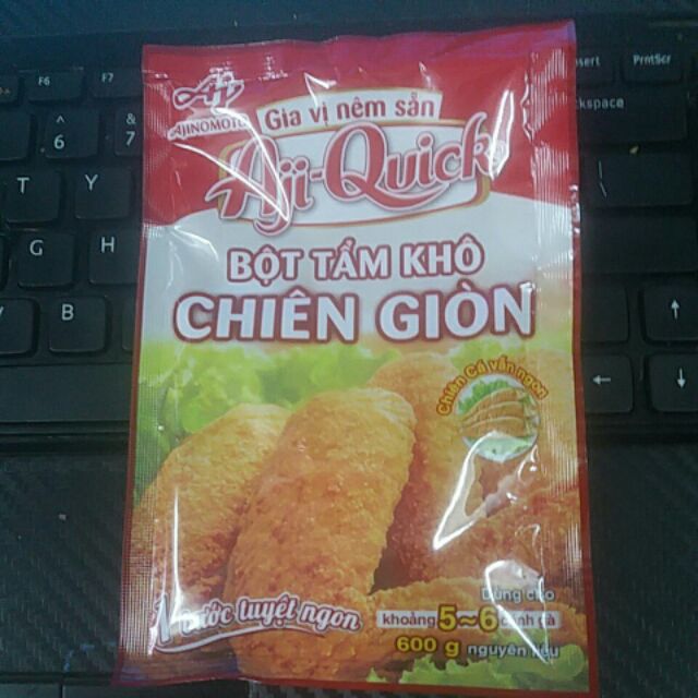 Bột tẩm khô chiên giòn Aji-Quick gói 42g