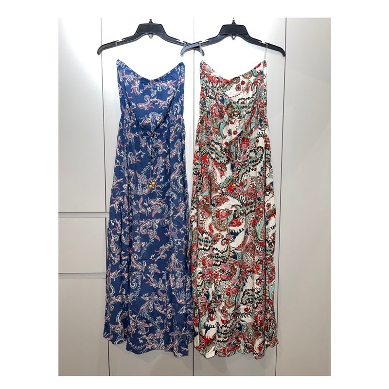 Đầm Maxi Ống Cúp Ngực Hoạ Tiết Thổ Cẩm BEBOP (CÓ BIG SIZE) | BigBuy360 - bigbuy360.vn