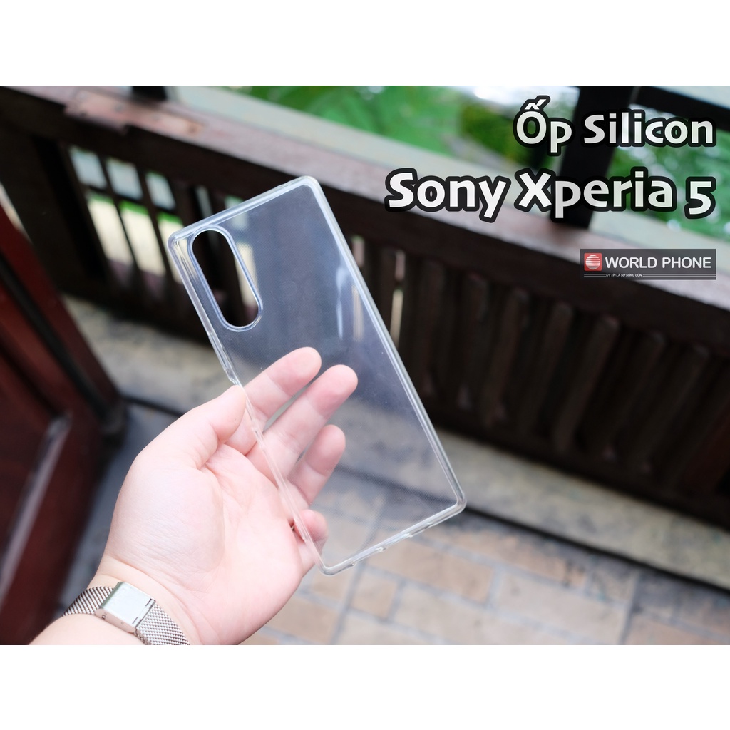 Ốp Lưng Sony Xperia 5 Silicon, Ốp trong dẻo SONY Xperia 5 X5