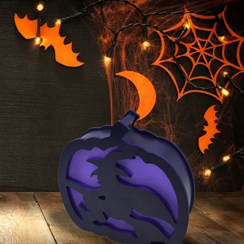 Lồng Đèn Hình Quả Bí Ngô Trang Trí Halloween