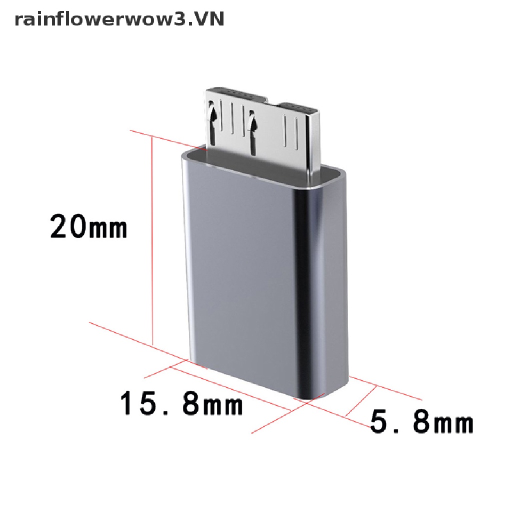 Đầu ChuyểN Từ Type C Sang USB 3.0 Micro B Chuyên DụNg