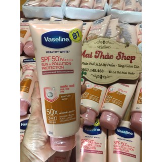 dưỡng thể vaseline 50x 320ml