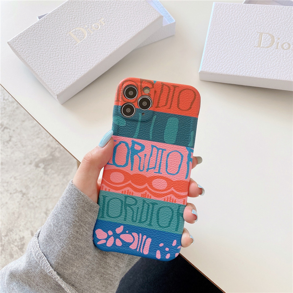 Ốp điện thoại giả da thời trang bảo vệ toàn camera cho IPhone 12pro max 12mini 11 Pro Max XS Max XR SE 2020 7 8 Plus | BigBuy360 - bigbuy360.vn