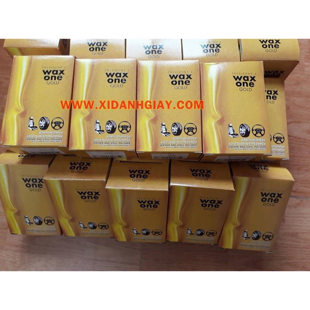 Đánh bóng đồ da wax one gold Thái Lan