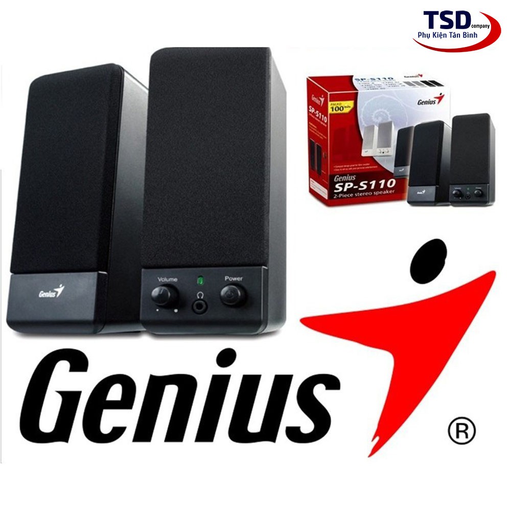 Loa Vi Tính Genius SP-S110 | Shopee Việt Nam