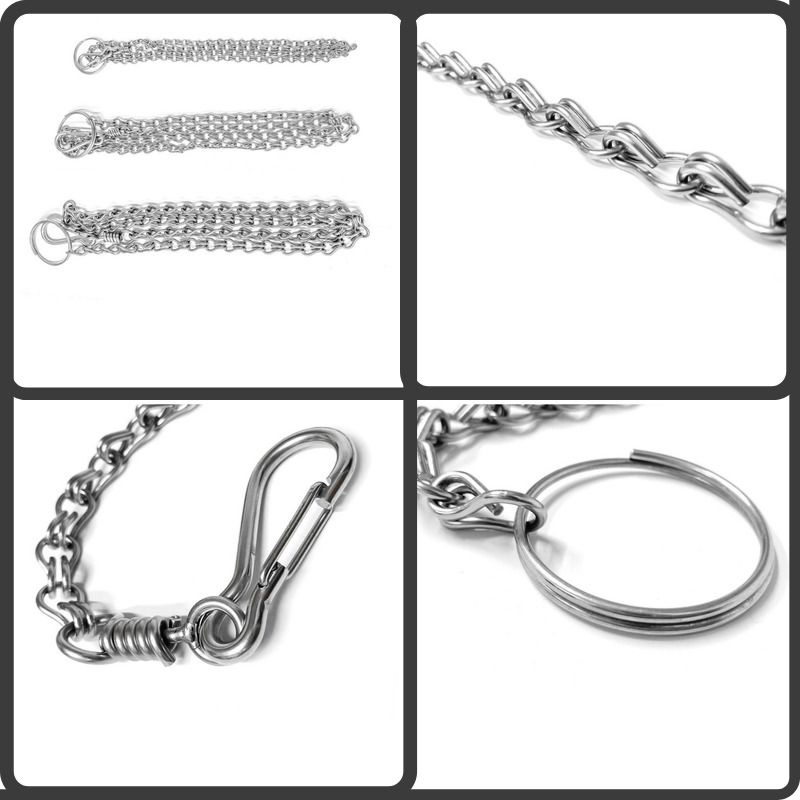 Dây xích INOX / Dây xích chó mèo INOX cao cấp 1.2m