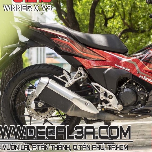 Tem trùm Winner X V3 Electric