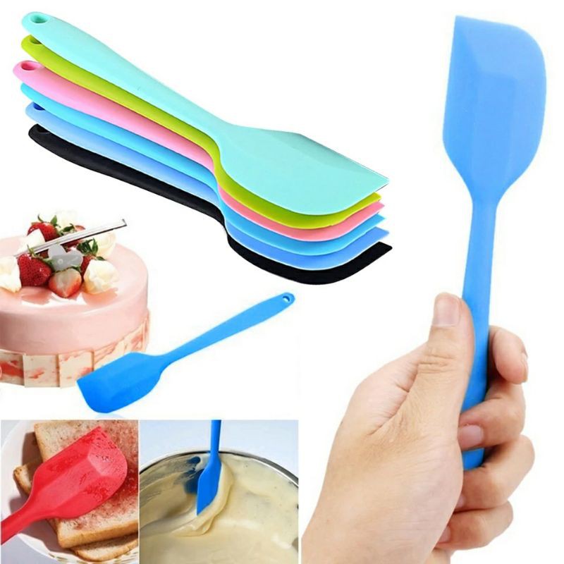 Spatula silicon đúc liền 21cm nhiều màu