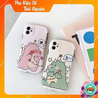 Ốp lưng iphone couple dino imd 7plus/ 8plus / x /xs /xsmax/11/ /11 promax dt04 - dino case