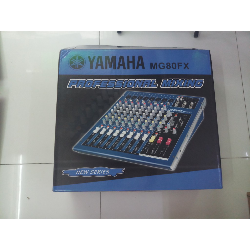 Mixer bàn yamaha mg80fx 8 line