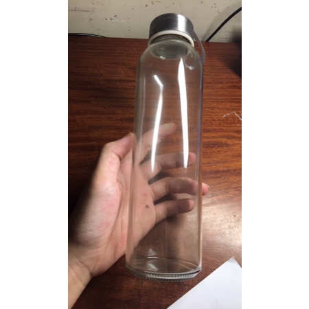 Chai thủy tinh - Bình nước thuỷ tinh 500ml có dây xách loại đẹp