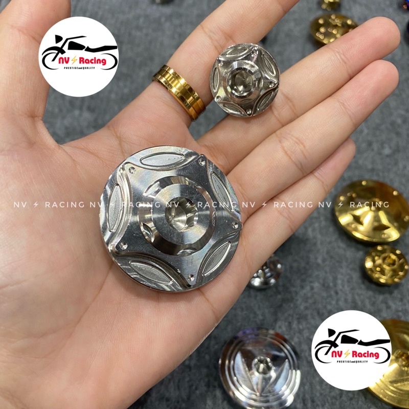 Nắp đề inox 304 kiểu ngôi sao HD - YA